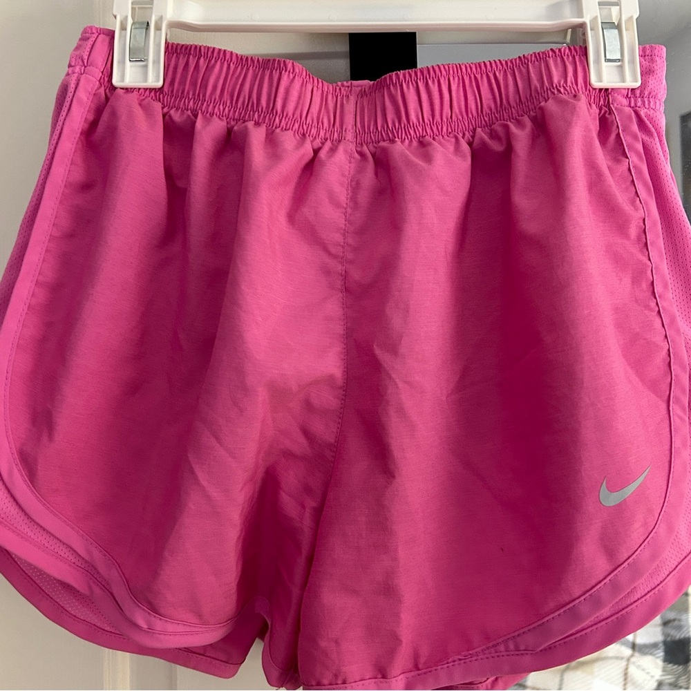 Nike Pink Athletic Running Shorts Lightweight Comfort